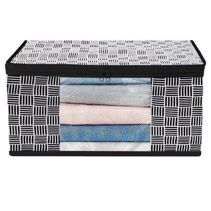 Saree Cover with Check Mate Design