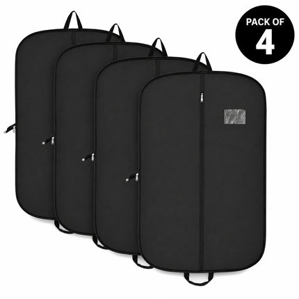 Black Round Chain Coat Cover Pack of 4