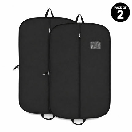 Black Round Chain Coat Cover Pack of 2
