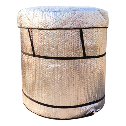 Ankit International Water Tank Cover – Heavy Duty Waterproof UV Protection Tank Cover with Zipper, Dustproof & Weather Resistant Water Tank Protector for Outdoor Use
