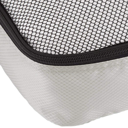 Ankit International Packing Cubes Set of 4 | Lightweight Travel Organizer Bags with Breathable Mesh | Suitcase Storage Organizers for Clothes, Travel & Luggage – Grey