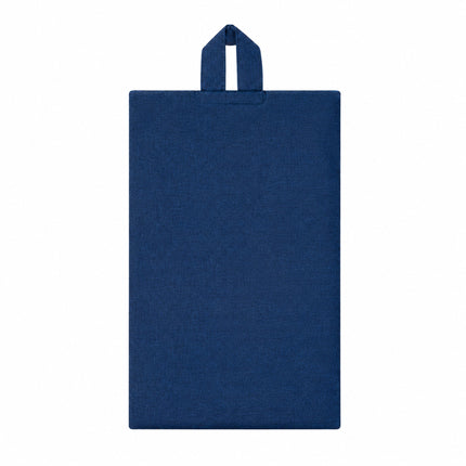 Ankit International Non-Woven Shoe Cover Bag with Handle & Zipper | Travel Shoe Organizer | Dustproof Footwear Storage Bag | Reusable Shoe Storage Pouch for Men & Women Blue