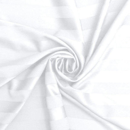 Ankit International White Microfiber Comforter – Soft Lightweight All-Season Duvet with Stripe Design | Breathable Reversible Blanket for Single, Double & King Size Beds
