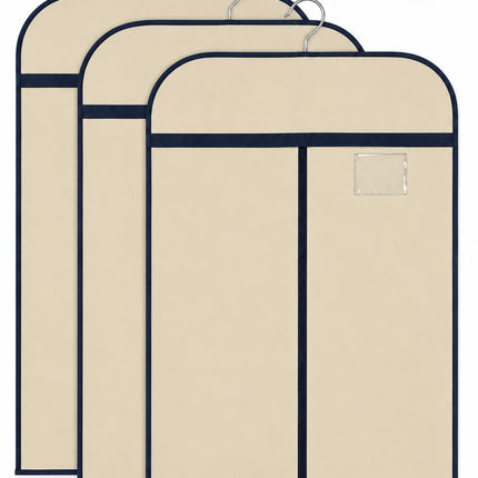Beige flap coat cover pack of 03