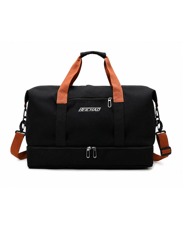 Ankit International Large Travel Duffle Bag with Shoe Compartment | Waterproof Weekender Gym Bag | Overnight Luggage for Men & Women