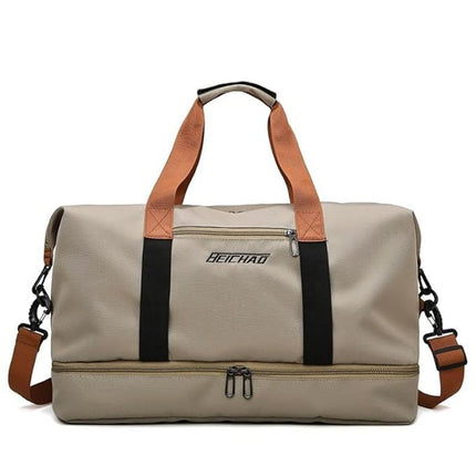 Ankit International Large Travel Duffle Bag with Shoe Compartment | Waterproof Weekender Gym Bag | Overnight Luggage for Men & Women