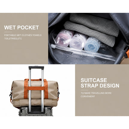 Ankit International Large Travel Duffle Bag with Shoe Compartment | Waterproof Weekender Gym Bag | Overnight Luggage for Men & Women
