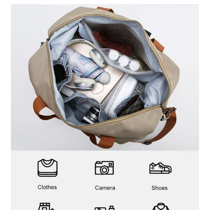 Ankit International Large Travel Duffle Bag with Shoe Compartment | Waterproof Weekender Gym Bag | Overnight Luggage for Men & Women