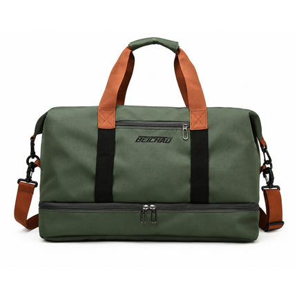 Ankit International Large Travel Duffle Bag with Shoe Compartment | Waterproof Weekender Gym Bag | Overnight Luggage for Men & Women