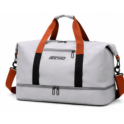 Ankit International Large Travel Duffle Bag with Shoe Compartment | Waterproof Weekender Gym Bag | Overnight Luggage for Men & Women