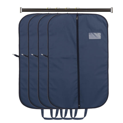 Ankit International Premium Suit Cover with Handles | Heavy Duty Garment Storage Bag with Full Zipper | Dustproof Travel Suit Cover for Coats, Blazers, Sherwanis, Sarees & Dresses Blue