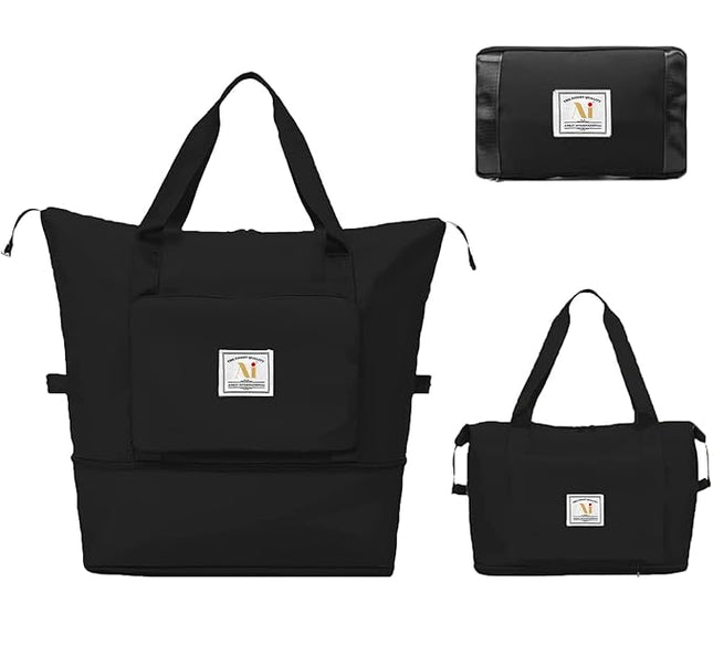 Travel Duffle Bag- Black