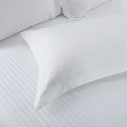 Ankit International White Microfiber Comforter – Soft Lightweight All-Season Duvet with Stripe Design | Breathable Reversible Blanket for Single, Double & King Size Beds