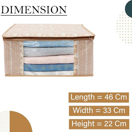 Saree Cover with Elephant Print Design