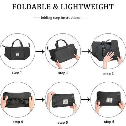 Travel Duffle Bag- Black