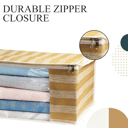 Saree Cover with Striped Design