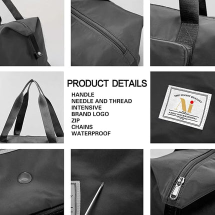Travel Duffle Bag- Black