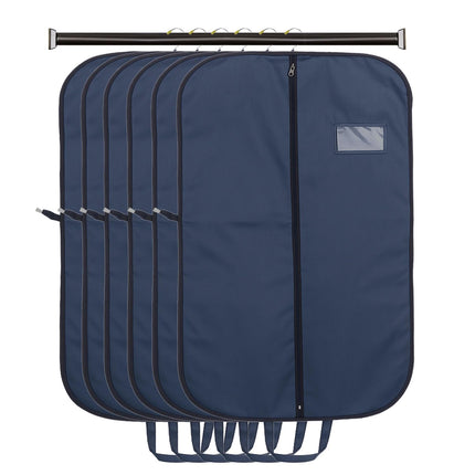 Ankit International Premium Suit Cover with Handles | Heavy Duty Garment Storage Bag with Full Zipper | Dustproof Travel Suit Cover for Coats, Blazers, Sherwanis, Sarees & Dresses Blue