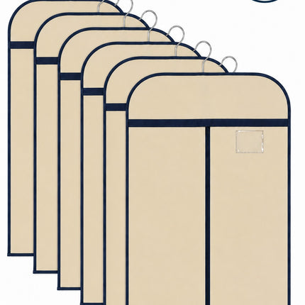 Beige flap coat cover pack of 06
