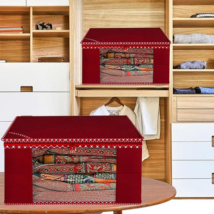 Saree Cover - Maroon