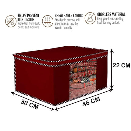 Saree Cover - Maroon