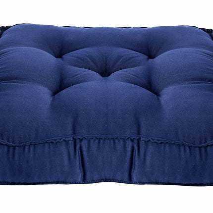 Ankit International Purple Chair Cushion | Soft Quilted Seat Pad for Dining, Office & Floor Seating | Thick Square Cushion for Home, Garden & Patio Chairs