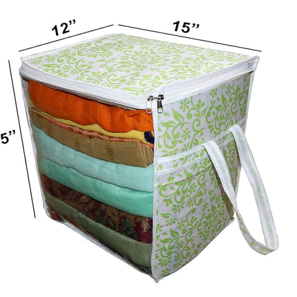 Garments Protector/ Saree Cover with Floral Design