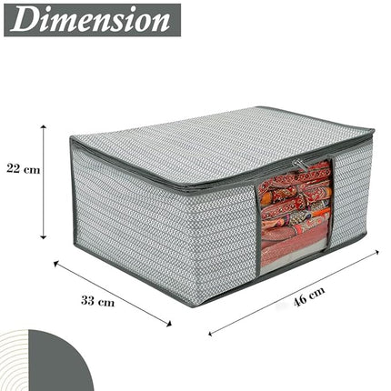 Saree Cover with Zigzag Design