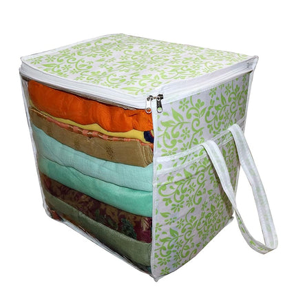 Garments Protector/ Saree Cover with Floral Design