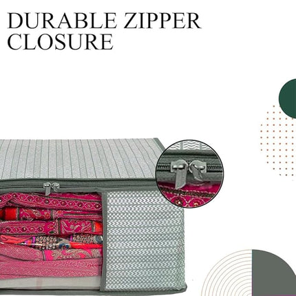 Garments/ Saree Cover - Grey Colour