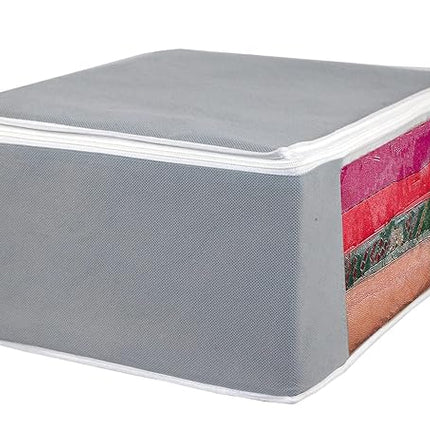 Garments/ Saree Cover - Plain Grey