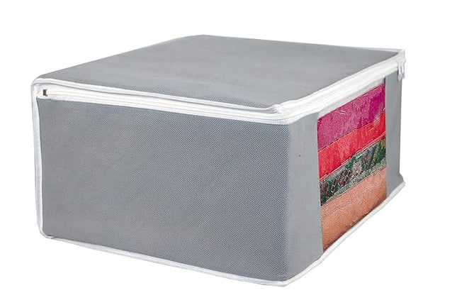 Garments/ Saree Cover - Plain Grey