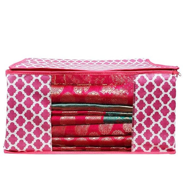 Saree Cover with Paan Design