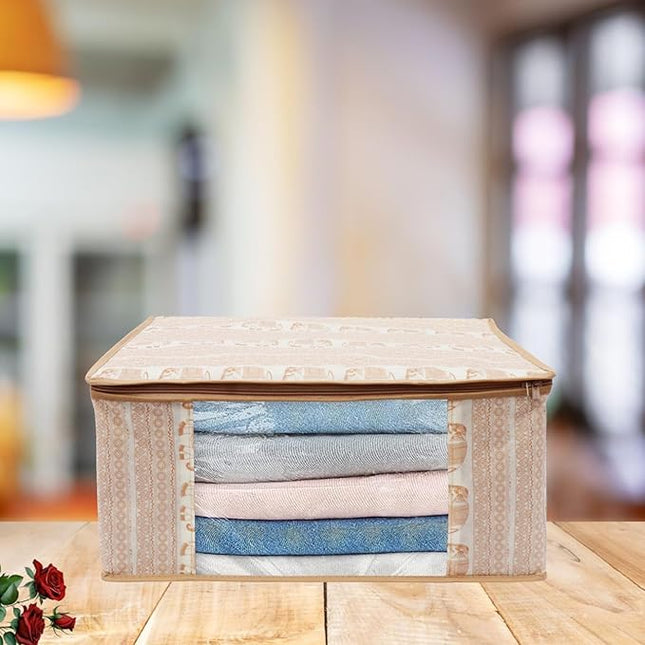 Saree Cover with Elephant Print Design