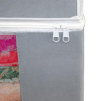 Garments/ Saree Cover - Plain Grey