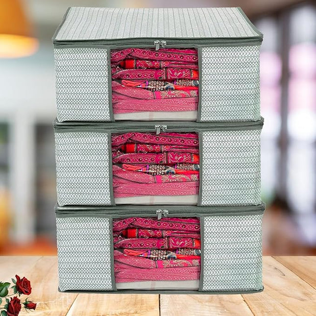 Garments/ Saree Cover - Grey Colour