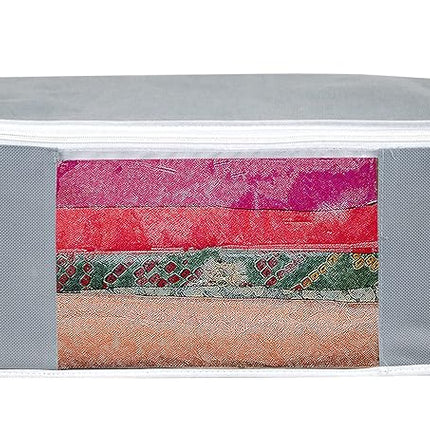 Garments/ Saree Cover - Plain Grey