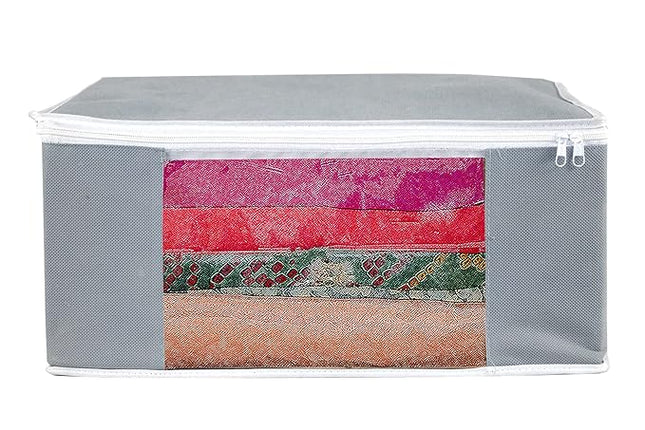 Garments/ Saree Cover - Plain Grey