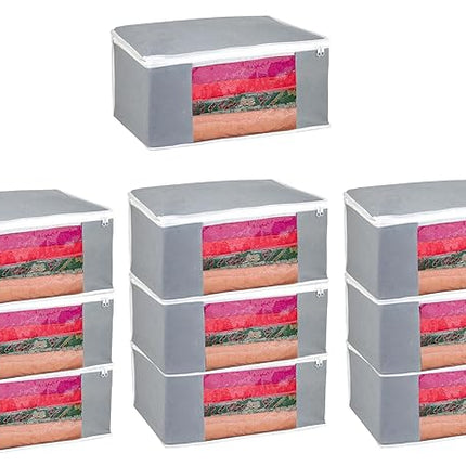 Garments/ Saree Cover - Plain Grey