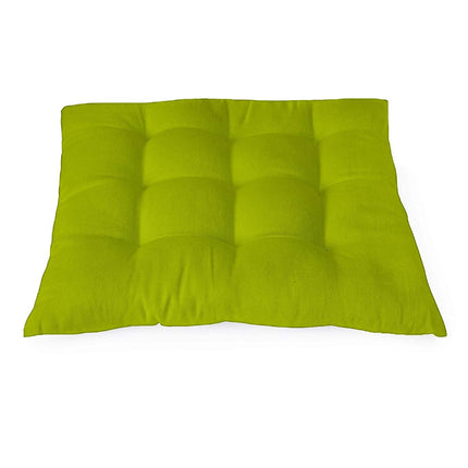 Ankit International Chair Cushion with Tie Strings | Soft Cotton Seat Pad for Dining, Office, Garden & Patio Chairs | Thick Quilted Chair Cushion