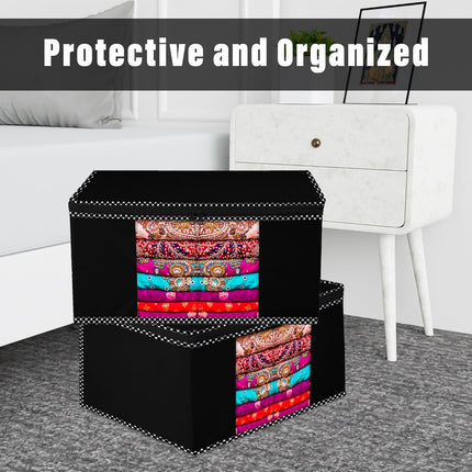 Saree Cover - Black