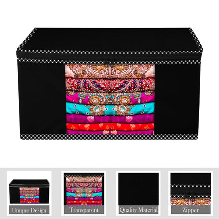 Saree Cover - Black