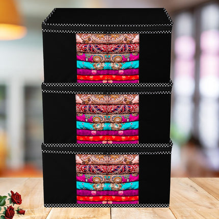 Saree Cover - Black