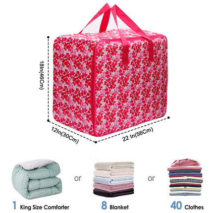 Ankit International Polyester Jumbo Saree Cover for Wardrobe Storage with Zip