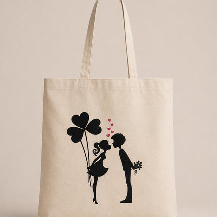 Ankit international Floral Print Cotton Carry Bag Reusable Eco-Friendly Shopping Bag for Women