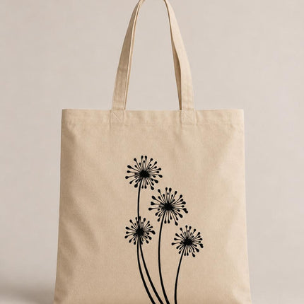 Ankit international Floral Print Cotton Carry Bag Reusable Eco-Friendly Shopping Bag for Women