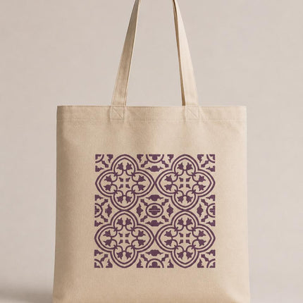 Ankit international Floral Print Cotton Carry Bag Reusable Eco-Friendly Shopping Bag for Women
