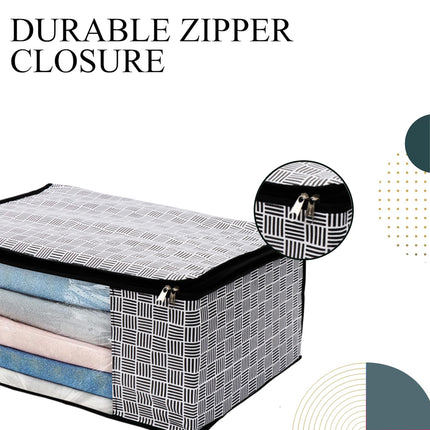 Saree Cover with Check Mate Design