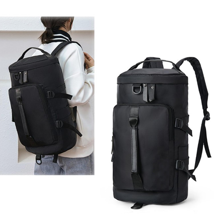Ankit International Black Travel Backpack | Large Capacity Laptop Backpack | Waterproof Rucksack for Office, College, Business & Travel